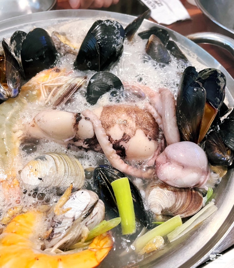  경기도 양평 맛집, 북한강 두물머리 근처 박승광 해물 손칼국수