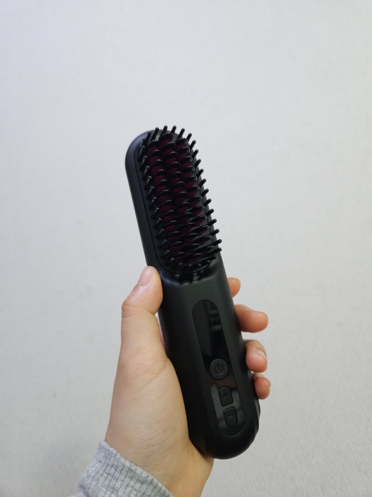  뉴메이슨 무선 헤어브러쉬 추천 출근 준비 5분컷