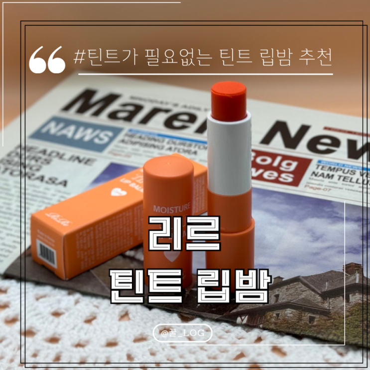  틴트 립밤 추천 리르 모이스처 틴트 립밤 내 돈 내산 후기
