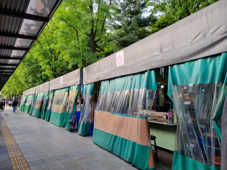  강변역 포장마차 8번 서울 밤데이트 명소 강변 포장마차 철거 예정일