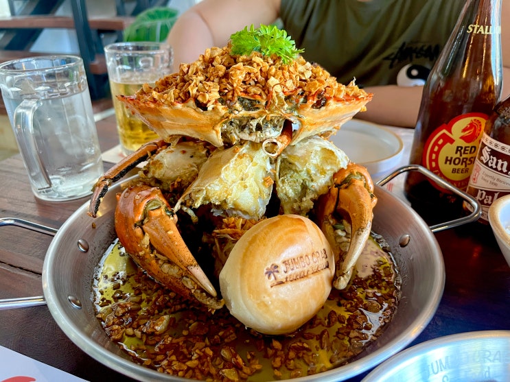  [보홀맛집] 알로나비치 주변 맛집 점보크랩에서 블랙페퍼새우, 버터갈랙크랩, 볶음밥 _내돈내산