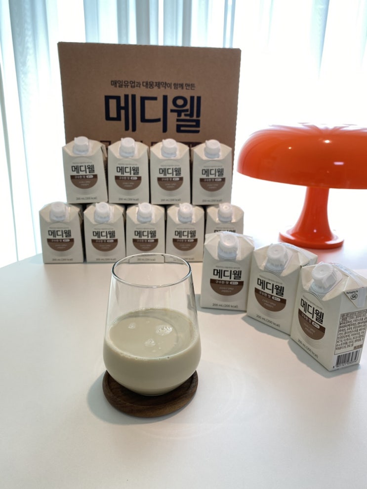  식사대용음료 메디웰 구수한맛 추천해요