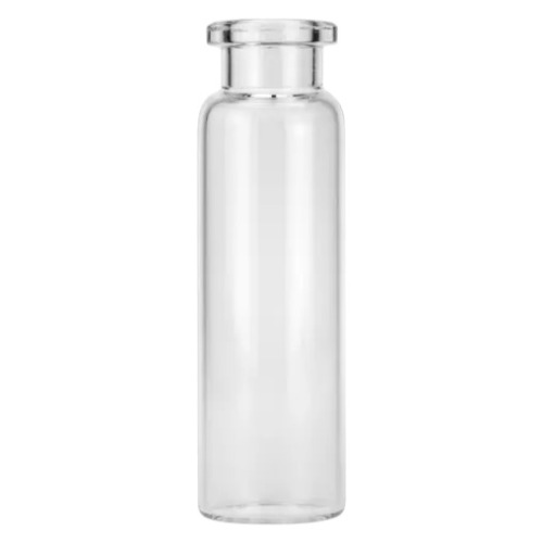  [유리초자] 20 ml 투명 크림프 바이알 (평바닥) 20 ml Clear Crimp Vial (Flat Base)