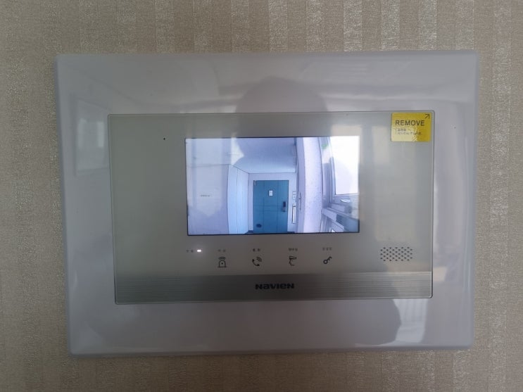  안산 단원구 고잔동 호수공원아파트 경동 비디오폰 SDP-310 교체 설치