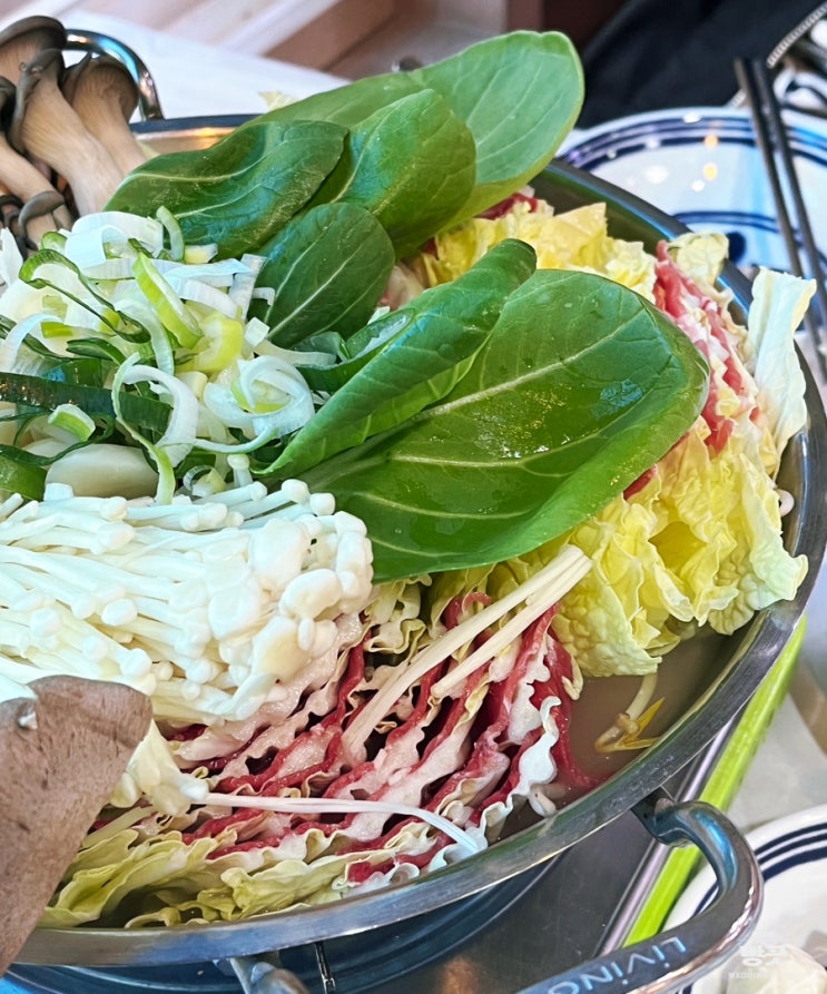  양주 덕계동 맛집, 수제 고기 김치 밀푀유 찐만두전골 성희만두