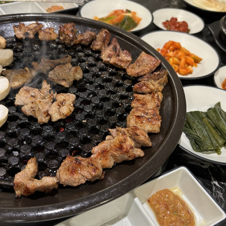  [가산디지털단지 맛집] 무항생제 돼지고기집 참숯구이육향