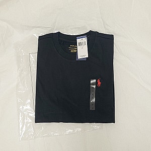 폴로 남여공용 클래식핏 라운드 반팔 티셔츠, 떠리몰 구매 (화이트,블랙,네이비/S,L 사이즈)