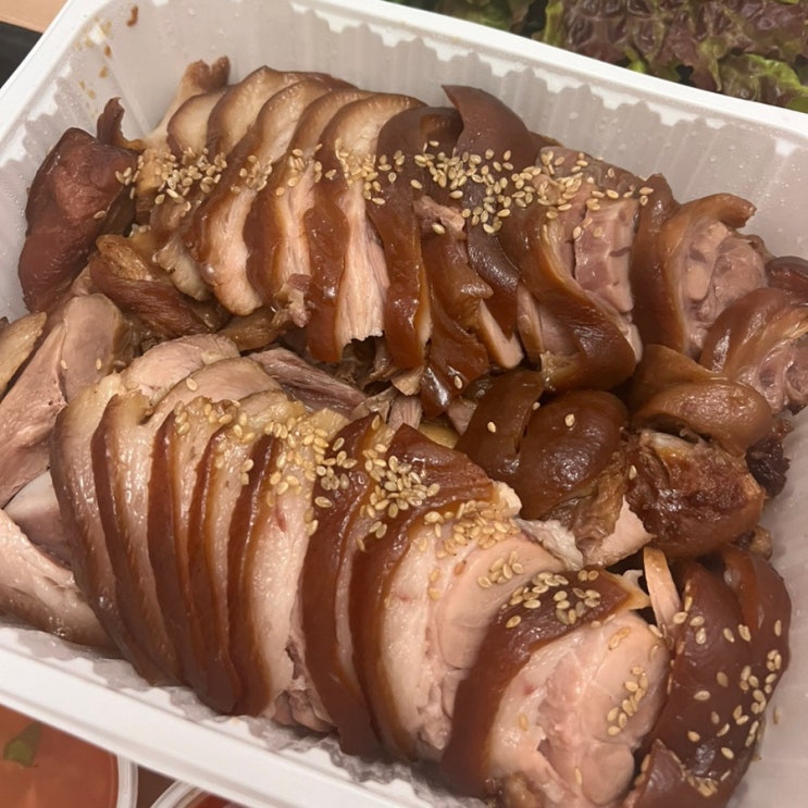  두정동 해족왕 족발 배달 내돈내산 후기