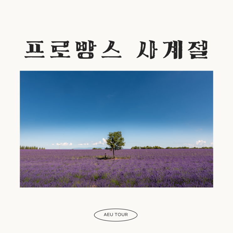  2024년 남 프랑스 투어 안내 (8박 10일)