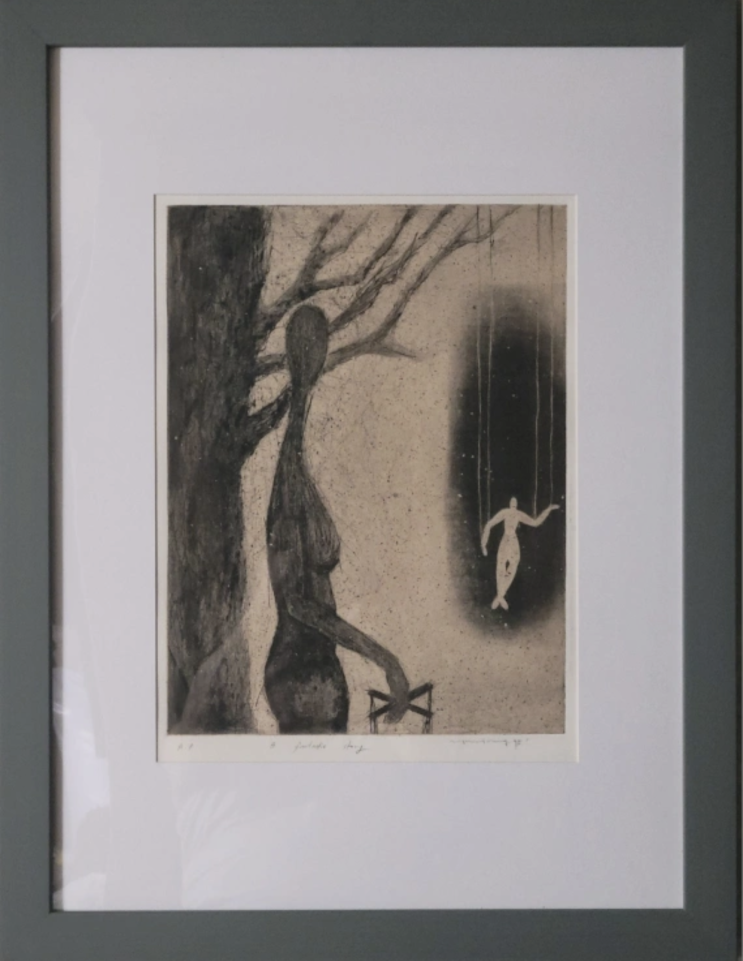  판화(54.5×72cm)