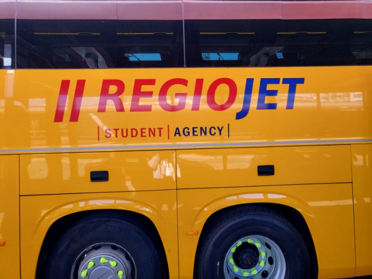  [레지오젯] 프라하에서 체스키크룸로프 버스 예약_ REGIOJET