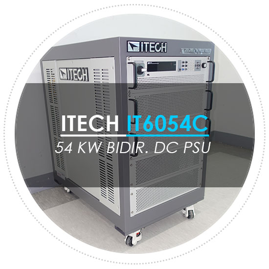  아이텍 54kW 양방향 파워서플라이 ITECH IT6054C-1500-120 특징 및 사양 알려드리자면~