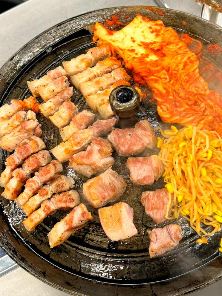  시흥 배곧 고깃집 미박삼겹살 특목살이 맛있는 목구멍 배곧점