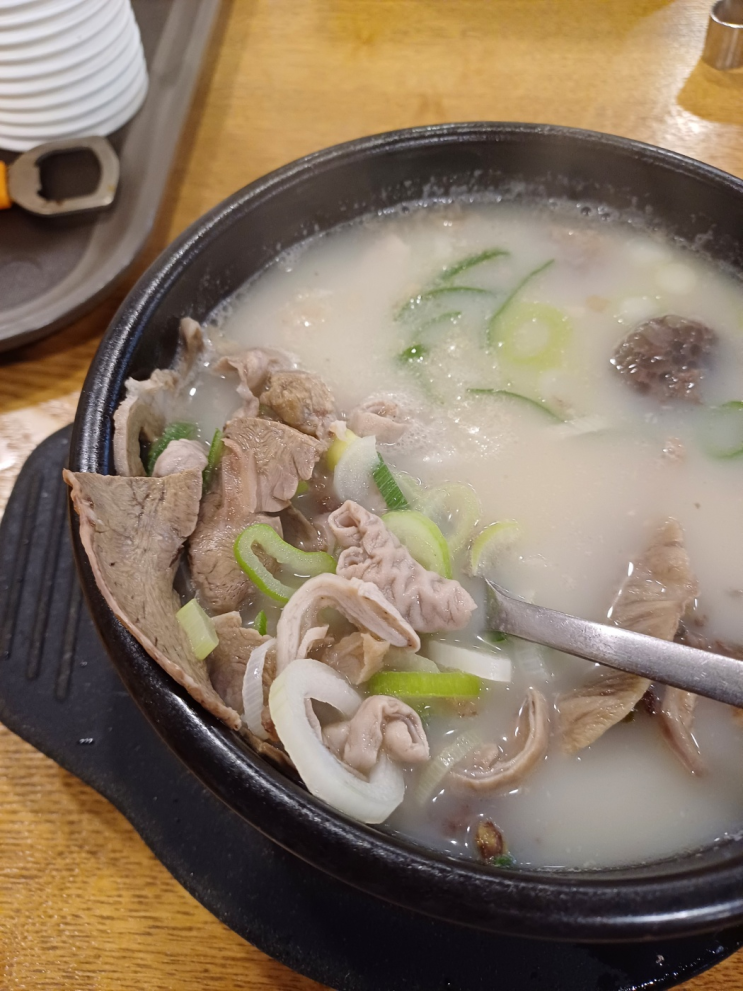  노원 맛집 대가 순대국 24시간 영업, 김치와 밥 맛집