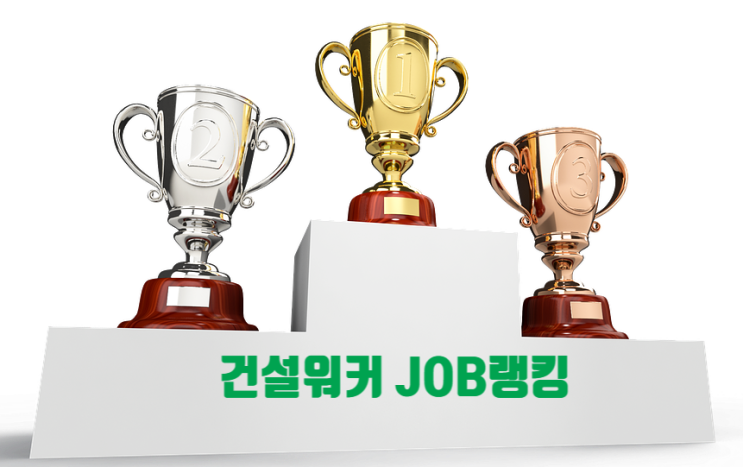  건설회사 JOB랭킹 5월순위 (1군 취업 비법 대공개)