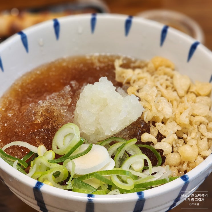  분당 우동 맛집 서현 진우동 웨이팅을 견딜만한 냉우동과 야채튀김우동이 있는 곳