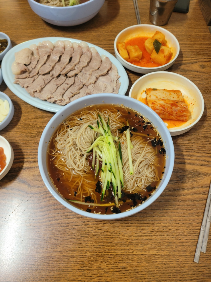  장원막국수(백촌막국수와 비슷한 점 / 전국구 막국수란..)
