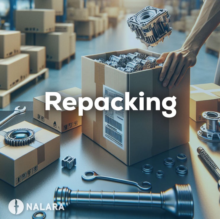  미국 자동차 부품 물류 회사 리패킹 서비스 (Repacking service)