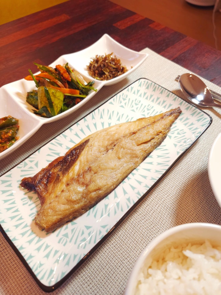  삼선 구운고등어  전자레인지 2분 뚝딱 생선구이