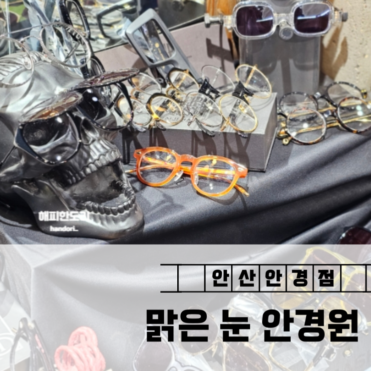  안산 안경점 핫한 디자인은 다 있는 맑은눈안경원