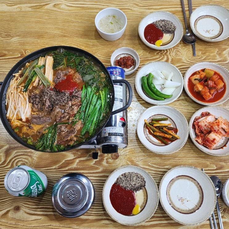  부천현백맛집 흑염소전골 추천 : 은성옥
