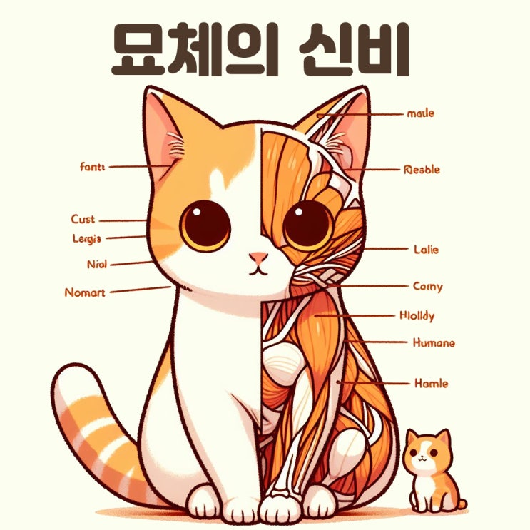  잘알지 못하는 고양이 신체부위 이런기능이?