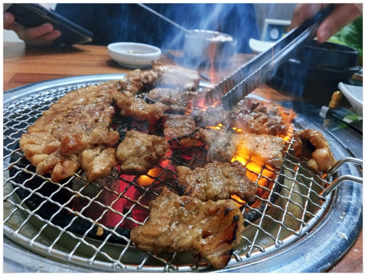  고기맛집 갈비가 맛있는곳 청도맛집[백운숯불갈비]
