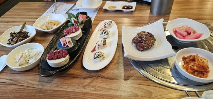  제주 말고기 코스요리로 즐겨요 제주 대표 말고기맛집 마리조아 본점