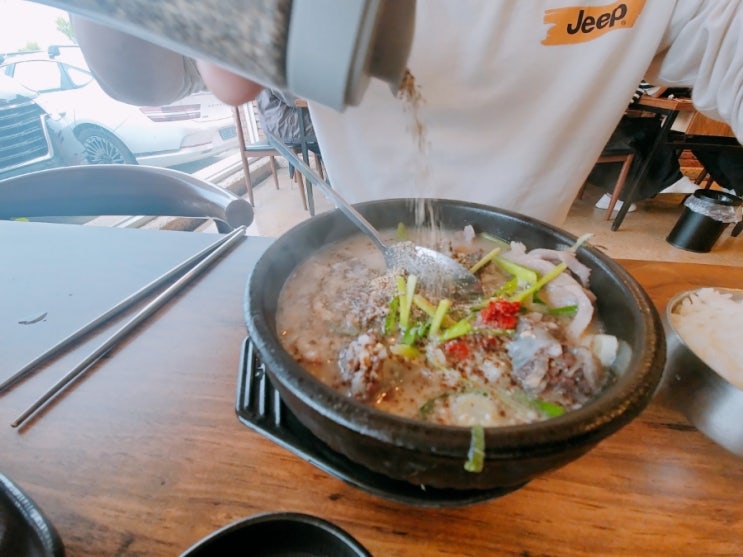 담돌순대, 전주혁신도시 순대맛집(구 고기주는국수집)