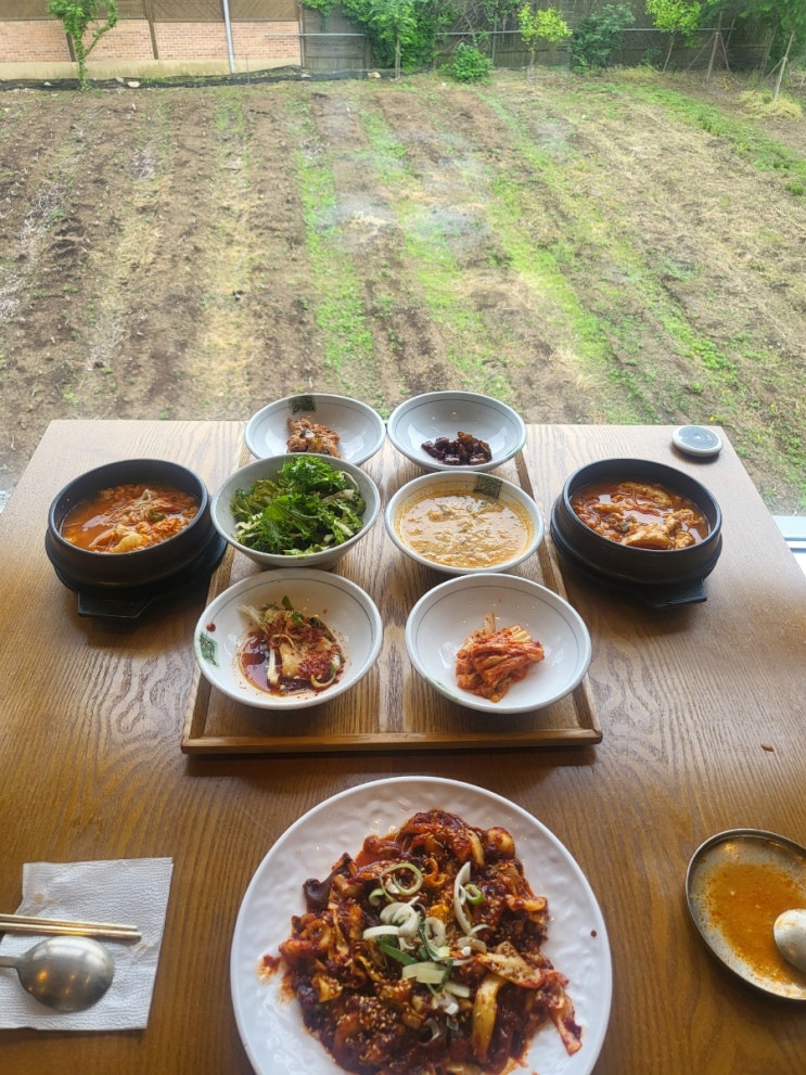  대구 순두부 팔공산 맛집 모임장소 추천 몽글몽글구름순두부