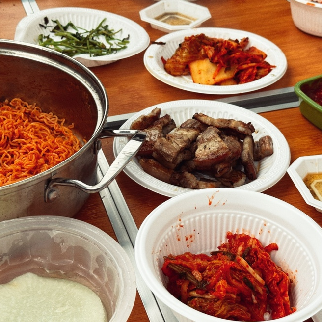  퇴사 63일차 촌캉스 바베큐파티.
