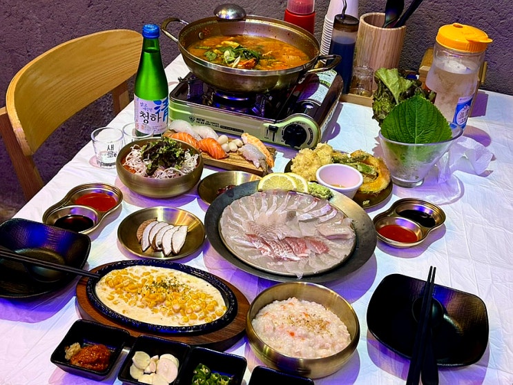  [대구 가볼만한곳] 신선한 회와 푸짐한 스끼다시를 함께 즐길 수 있는 대구 수성동 횟집 추천, 윤이수산