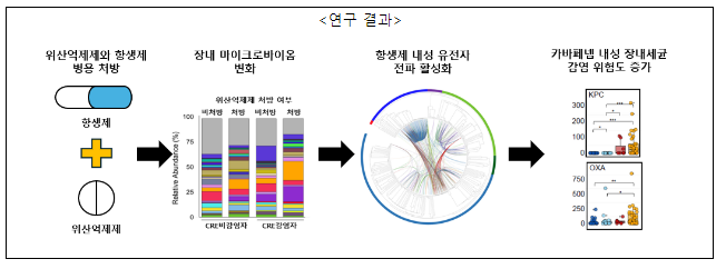 위산억제제와 항생제 병용이 다제내성균 감염 위험 증가시켜 위산억제제와 항생제 병용이 다제내성균 감염 위험 증가시켜