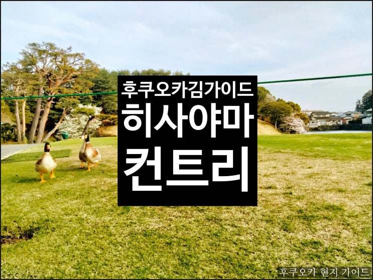  후쿠오카 공항 근교 히사야마 컨트리  골프장 가이드
