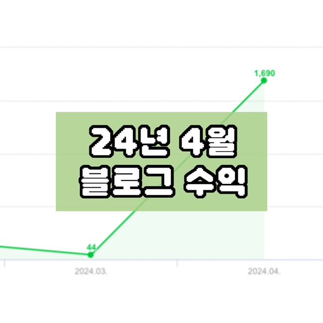  24년 4월 네이버 블로그 체험단 수익 공개 및 솔직후기
