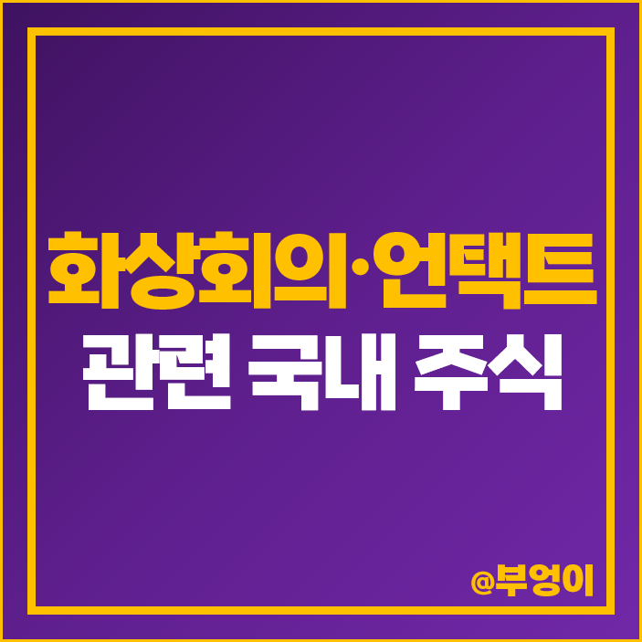 재택근무 주식 화상회의 관련주 언택트 대장주 더존비즈온 주가 재택근무 주식 화상회의 관련주 언택트 대장주 더존비즈온 주가