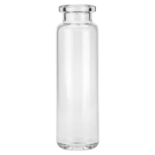  [유리초자] 20 ml 투명 크림프 바이알 (둥근 바닥) 20 ml Clear Crimp Vial (Rounded Base)