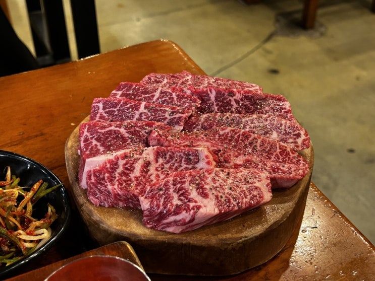  구월동 소고기맛집 회식이나 모임장소로 좋은 화룽