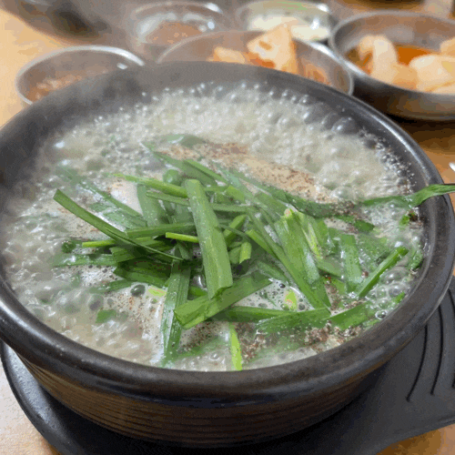  은마상가 맛집 사랑의집 순대국의 산증인