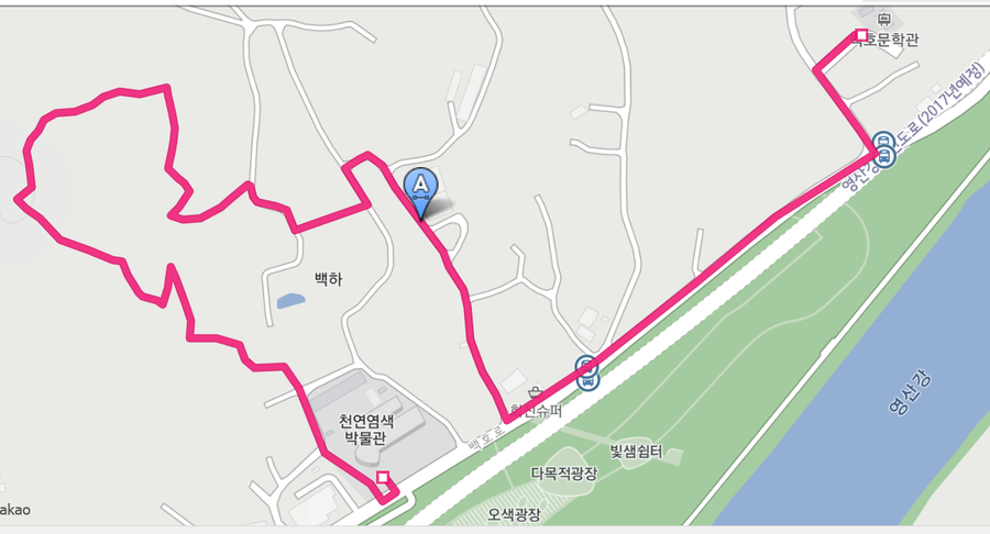복암리잠애산산책로 사진 1