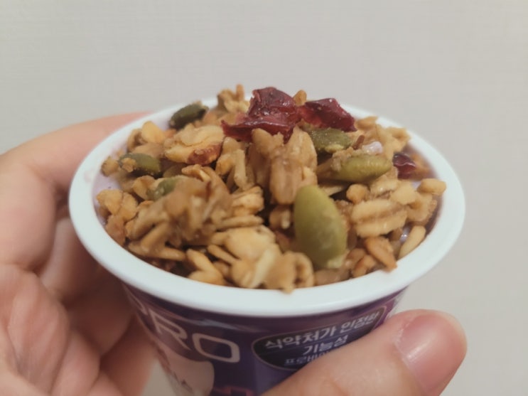  아침식사대용 오트밀 저당그래놀라 오트랜드 후기