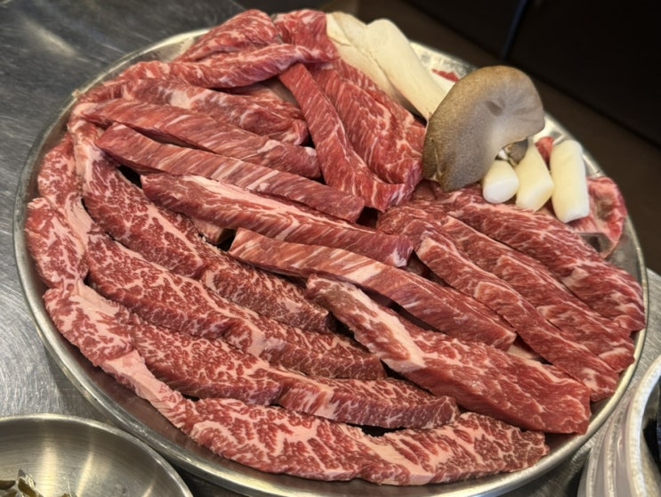  천안 두정동 착한 678 꽃갈비 재방문 꽃갈비 1kg