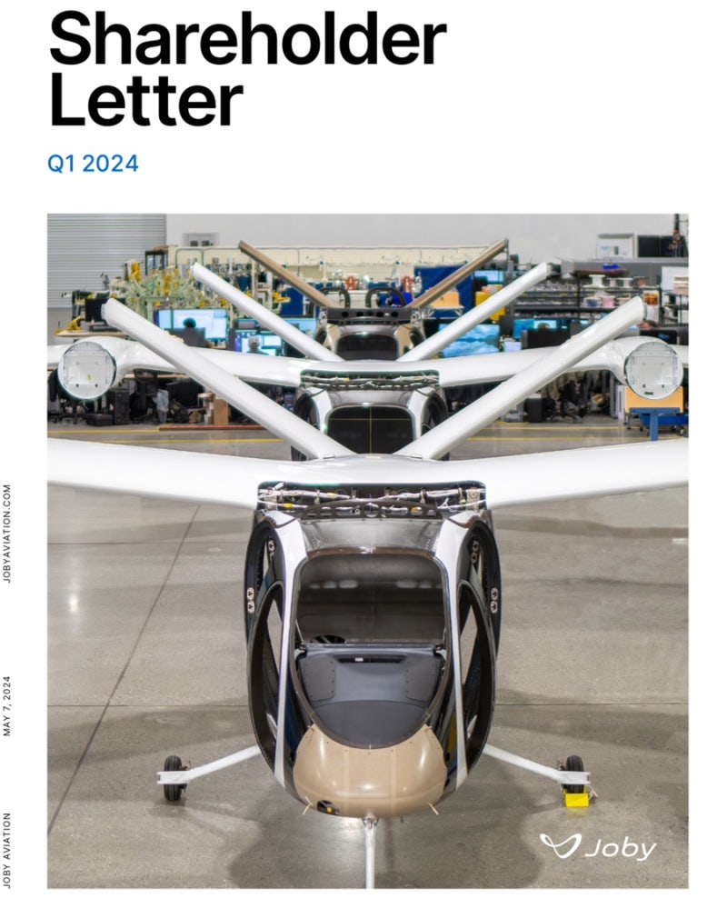 Joby 24년 1Q 실적 어닝콜 정리 - 걱정되게 왜이래 : 네이버 블로그