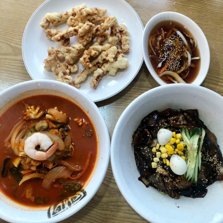  연수동 맛집 유서방짬뽕 짜장면 탕수육 존맛 24시 연중무휴