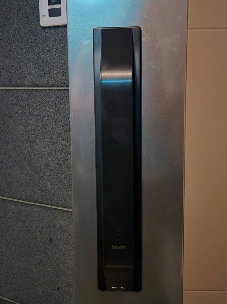  서울도어락 성동구 성수동 서울숲트리마제 베스틴 도어락 IDL-401F 설치