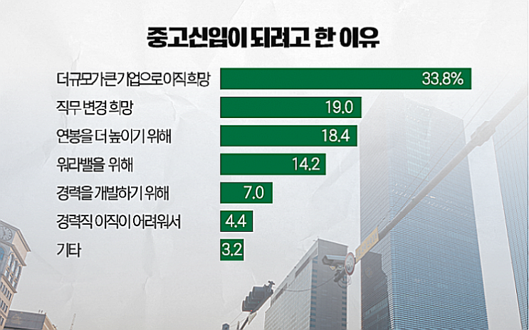  중국 유학생을 위한 취업 전략 중고신입과 경쟁하기