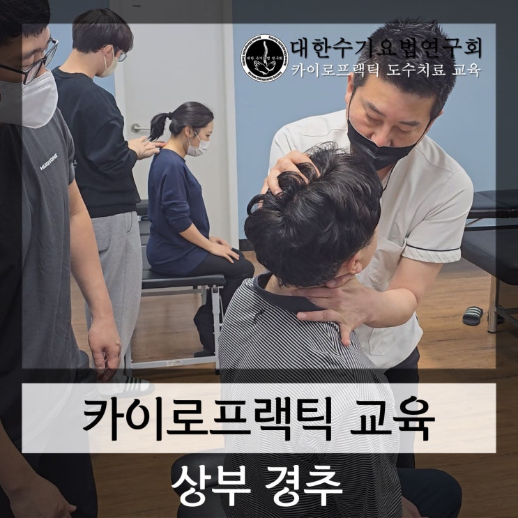 카이로프랙틱 도수치료 교육 상부경추의 중요성