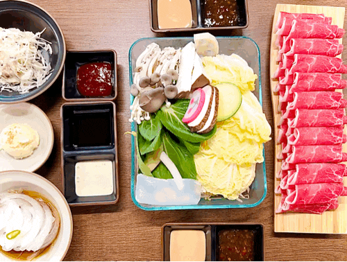  [부산 맛집] 샤브화 / 해리단길 말차육수 칼국수 죽 디저트까지 완벽한 코스요리 힙한 분위기 데이트 코스 추천 맛집