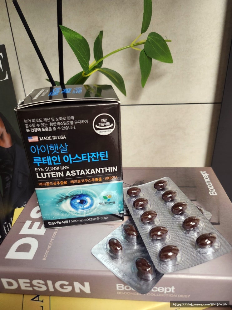  현직약사가 직접 만든 아이햇살 루테인 아스타잔틴 추천