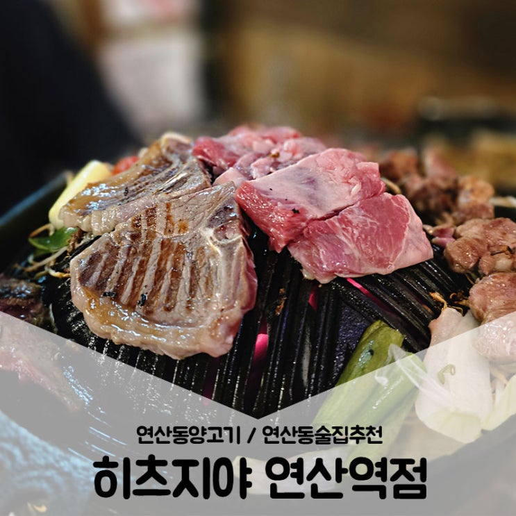  연산동술집추천 / 연산동양고기 무한리필 가능한 히츠지야 연산역점